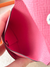 Load image into Gallery viewer, HERMES 2023 Bastia Change Purse / Epsom / Rose Azalee