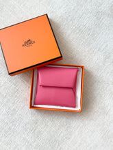 Load image into Gallery viewer, HERMES 2023 Bastia Change Purse / Epsom / Rose Azalee