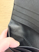 Load image into Gallery viewer, PRADA Men’s Saffiano Bi-Fold Wallet in Black