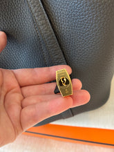 Load image into Gallery viewer, ✨NEW✨2025 Hermes Picotin 18 Clémence / Dark Bronze / Gold Hardware