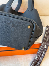 Load image into Gallery viewer, ✨NEW✨2025 Hermes Picotin 18 Clémence / Dark Bronze / Gold Hardware
