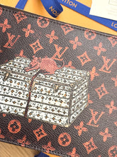 Load image into Gallery viewer, LOUIS VUITTON Catogram Pochette Wristlet Pouch