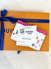 Load image into Gallery viewer, LOUIS VUITTON 2025 LV x TM Takashi Murakami Monogram Canvas Card Holder