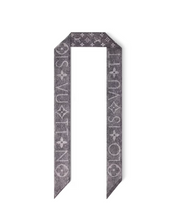 Load image into Gallery viewer, 🩶 BRAND NEW! LOUIS VUITTON 2025 Monogram Infinity Denim BB Bandeau / Grey