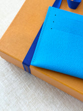 Load image into Gallery viewer, đź’™NEW!!  LOUIS VUITTON 2025 Canvas Credit Card Holder / Gaston Blue