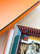 Load image into Gallery viewer, HERMES Grand Theatre Nouveau Change Tray / Fauve / Rouge / Bleu