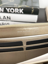 Load image into Gallery viewer, CHANEL Boy Medium Metallic Zipped Wallet in Gold