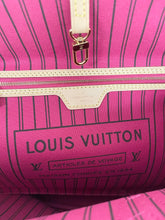 Load image into Gallery viewer, LOUIS VUITTON 2022 Monogram Neverfull MM Tote in Pivoine Pink