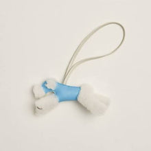 Load image into Gallery viewer, Hermès 2025 Milo & Mouton Budy Bag Charm - Ecru/Céleste/Craie