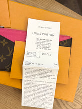 Load image into Gallery viewer, LOUIS VUITTON 2024 Monogram Canvas Zippy Coin Purse in Pondichery Pink