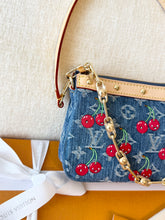 Load image into Gallery viewer, π LOUIS VUITTON LV x TM Takashi Murakami Monogram Denim Pochette Accessoires