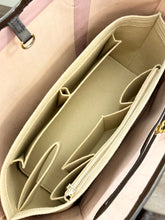 Load image into Gallery viewer, LOUIS VUITTON Neverfull MM Damier Ebene Canvas Tote Bag in Rose Ballerine