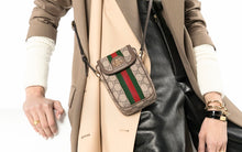 Load image into Gallery viewer, ▪️SOLD▪️GUCCI GG Supreme Monogram Web Mini Ophidia Crossbody Bag
