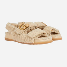 Load image into Gallery viewer, GUCCI 2024 Women’s Double G Sandals in Beige - EU37.5