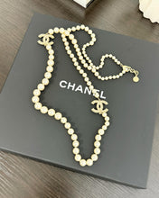 Load image into Gallery viewer, CHANEL 100th Anniversary CC Pearl Long Necklace - LIMITED EDITION