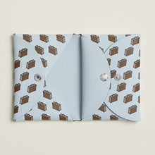 Load image into Gallery viewer, HERMES 2025 Calvi Duo Suitcase "Valises" Printed Swift Leather / Bleu Brume