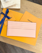 Load image into Gallery viewer, LOUIS VUITTON Empreinte Leather Credit Card Holder in Rose Poudre