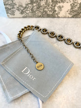 Load image into Gallery viewer, DIOR J'ADIOR Antique Gold-Finish Metal White Crystals Bracelet