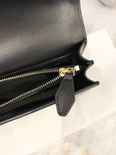 Load image into Gallery viewer, PINKO Love Me Tender Flowers Black Eco Leather Shoulder Bag In Black