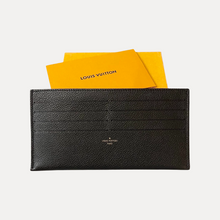 Load image into Gallery viewer, LOUIS VUITTON 2022 Empreinte Leather Credit Card Insert In Black