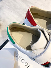 Load image into Gallery viewer, GUCCI New Ace Logo Sneakers In White EU37