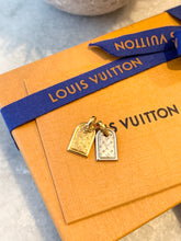 Load image into Gallery viewer, LOUIS VUITTON Nanogram Necklace Pendant In Gold/Silver