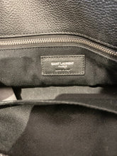 Load image into Gallery viewer, SAINT LAURENT Small Zipped Supple Sac de Jour Duffel Bag in Black