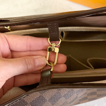 Load image into Gallery viewer, LOUIS VUITTON Damier Ebene Neverfull MM Tote In Rose Ballerine