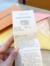 Load image into Gallery viewer, LOUIS VUITTON 2021 Monogram LIMITED EDITION Summer Collection Large Pochette Kirigami Pouch