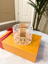 Load image into Gallery viewer, LOUIS VUITTON Transparent Plexiglass Box Scott