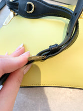 Load image into Gallery viewer, PRADA City Calf Sidonie Crossbody Bag In Cedro/Black