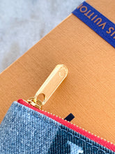 Load image into Gallery viewer, Louis Vuitton Denim Monogram Patchwork City Pouch