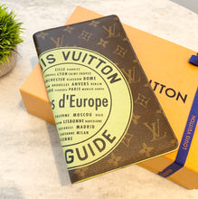 Load image into Gallery viewer, LOUIS VUITTON Monogram Villes D'europe City Guide Notebook Cover