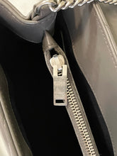Load image into Gallery viewer, SAINT LAURENT Small Loulou Chain Shoulder Bag In Gray