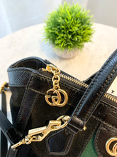 Load image into Gallery viewer, GUCCI Ophidia Suede Mini Tote Bag In Black