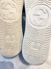 Load image into Gallery viewer, GUCCI New Ace Logo Sneakers In White EU37