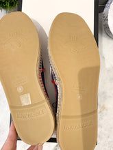 Load image into Gallery viewer, GUCCI Men's Blue Logo Sylvie Canvas Espadrille UK8/US9