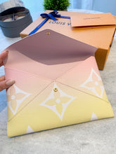 Load image into Gallery viewer, LOUIS VUITTON 2021 Monogram LIMITED EDITION Summer Collection Large Pochette Kirigami Pouch