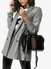 Load image into Gallery viewer, GUCCI Ophidia Suede Mini Tote Bag In Black