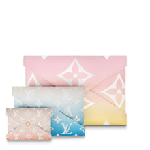 Load image into Gallery viewer, LOUIS VUITTON 2021 Monogram LIMITED EDITION Summer Collection Large Pochette Kirigami Pouch