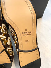 Load image into Gallery viewer, GUCCI Men’s Geometric G Print Loafers US9
