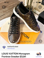 Load image into Gallery viewer, LOUIS VUITTON Monogram Frontrow Sneaker (EU)41