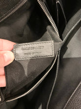 Load image into Gallery viewer, SAINT LAURENT Small Zipped Supple Sac de Jour Duffel Bag in Black