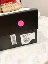 Load image into Gallery viewer, GUCCI Men's Blue Logo Sylvie Canvas Espadrille UK8/US9