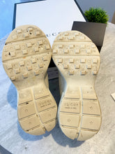 Load image into Gallery viewer, GUCCI Men’s Rhyton Gucci Logo Leather Sneaker - Ivory - UK (6.5)