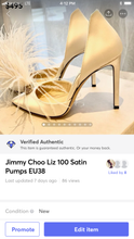 Load image into Gallery viewer, JIMMY CHOO Liz 100 Ivory Satin Pointy Toe Pumps With Crystals And Fascinator Feathers In White EU38