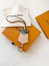 Load image into Gallery viewer, LOUIS VUITTON 2025 Monogram LV Dog Bag Charm

