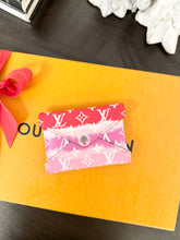 Load image into Gallery viewer, LOUIS VUITTON 2020 Monogram Escale Small Kirigami Card Holder in Red/Pink
