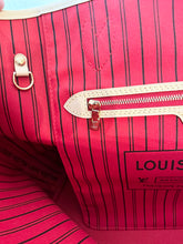 Load image into Gallery viewer, LOUIS VUITTON 2024 Monogram Neverfull MM Monogram Tote / Cherry
