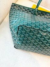 Load image into Gallery viewer, 💚 NEW! 2025 GOYARD Saint Louis GM Canvas Leather Tote Bag / Green
